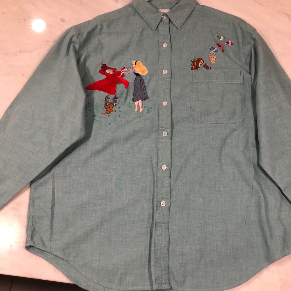 Vtg Very RareDisney Store Sleeping Beauty Shirt